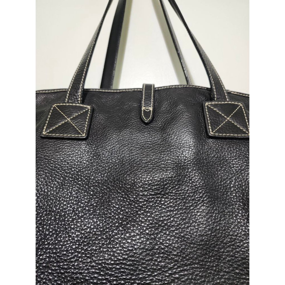 Dooney & Bourke Black Leather Tote Bag - Picture 9 of 15